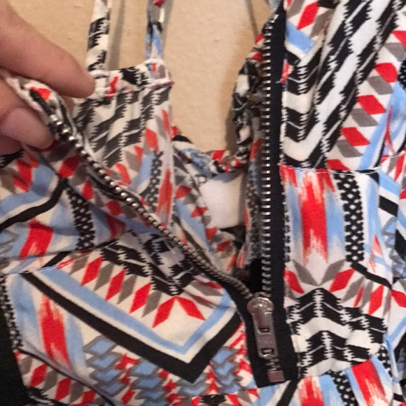 Blue and red Aztec sundress - Picture 4 of 7